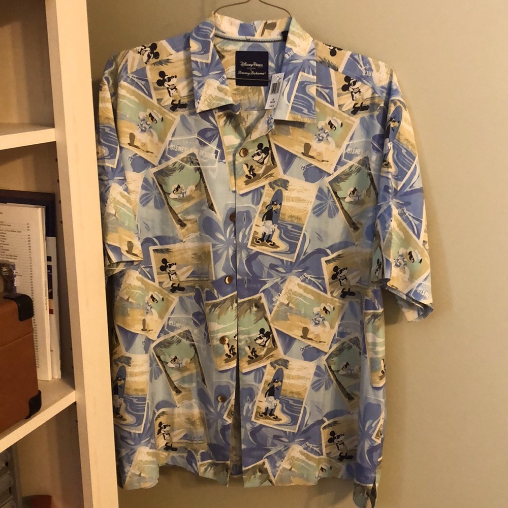 Disney Parks Tommy Bahama Silk Shirt